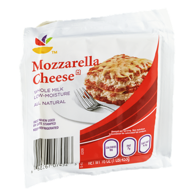 Ahold Cheese Mozzarella Whole Milk All Natural