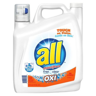 All Free & Clear Oxi-Active HEC Liquid Laundry Detergent 172 oz