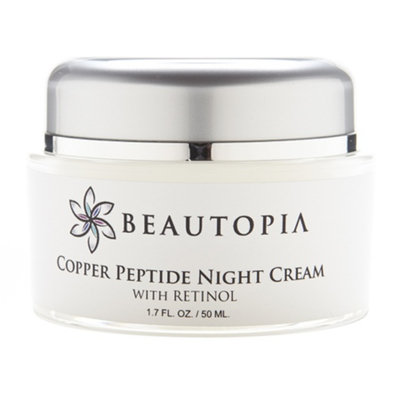 Beautopia Copper Peptide Night Cream with Retinol, 1.7 fl oz
