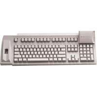 Keytronic F-SCAN-KSC01US Keyboard - PS/2 - 104 Keys - Beige