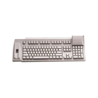 Keytronic F-SCAN-KSC01US Keyboard - PS/2 - 104 Keys - Beige