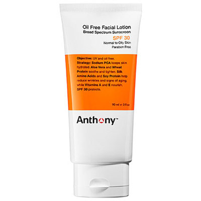 Anthony Oil Free Facial Lotion Broad Spectrum Sunscreen SPF 30 2.5 oz