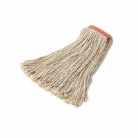 Rubbermaid Commercial Products 8-Ply Cut-End Cotton Mop Head in White