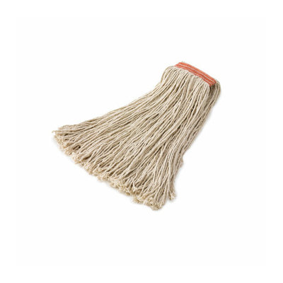 Rubbermaid Commercial Products 8-Ply Cut-End Cotton Mop Head in White