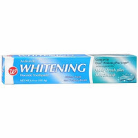 Walgreens Anticavity Whitening Fluoride Toothpaste