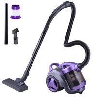 Yescomusa Oem Bagless Canister vacuum Cleaner 3L 1300W Multi Floor Cleaner Home Bedroom Purple