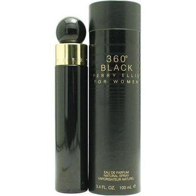 Perry Ellis 360 Black By Perry Ellis For Women. Eau De Parfum Spray 3.4 oz
