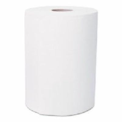 Hardwound Roll Towels, 1-Ply, White