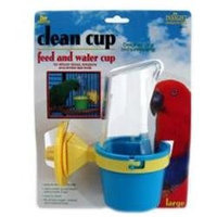 Jw Pet Company Inc JW Pet Clean Cup Feed and Water Cup Large
