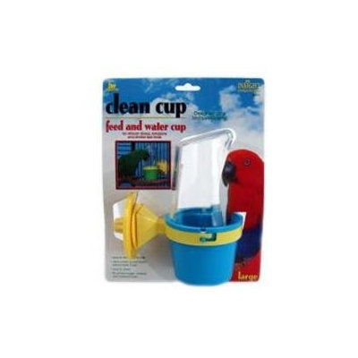Jw Pet Company Inc JW Pet Clean Cup Feed and Water Cup Large