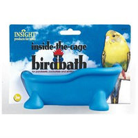 Topdawg Pet Supply Insight Inside the Cage Bird Bath for Pet Birds
