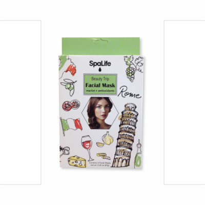 My Spa Life Pellicule Facial Wraps - Merlot & Antioxidants - Set of 3