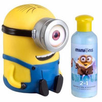 AIR VAL INTERNATIONAL Minions Coffret: Shower Gel & Shampoo 200ml/6.7oz + Money Box For Women