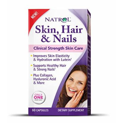 Natrol Skin and Hair Nails with Lutein Capsules, 60 Count