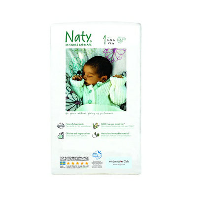 Nature babycare Eco Diapers 160 ea Size 1
