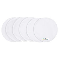FuzziBunz Nursing Pads, White, 6 Pack (Discontinued by Manufacturer)