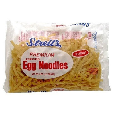 Streits, Noodle Egg Medium, 8 OZ (Pack of 12) ( Value Bulk Multi-pack)