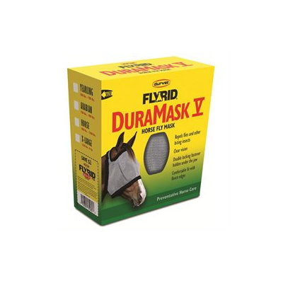 Durvet Equine Duramask Fly Mask Grey Arabian - 081-60001