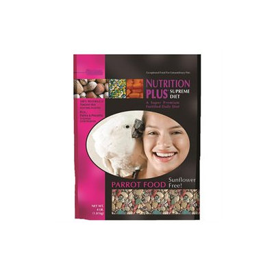 F.m. Brown Pet Nutrition Plus Supreme Parrot Food - 4 lbs