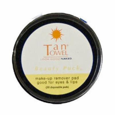 TanTowel Make-Up Remover Pads Beauty Puck