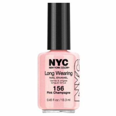 (3 Pack) NYC Long Wearing Nail Enamel - Pink Champagne