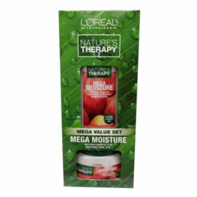 L'Oréal Paris Nature's Therapy Mega Moisture Nurturing Creme and Shampoo Mega Value Set