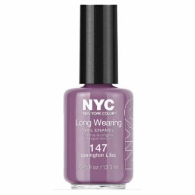 (6 Pack) NYC Long Wearing Nail Enamel - Lexington Lilac