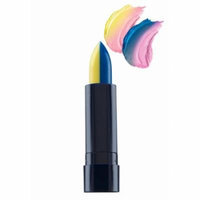 (6 Pack) Fran Wilson MOODMATCHER Split Stick Lip Color - Dark Blue/Yellow