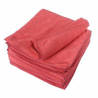 Eurow Microfiber 14 x 14in 300 GSM Cleaning Towels 25-Pack