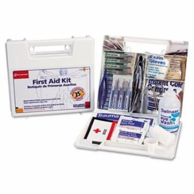 First Aid Only Bulk First Aid Kit for 25 People, 106-Pieces, OSHA Compliant, Plastic Case 223-U