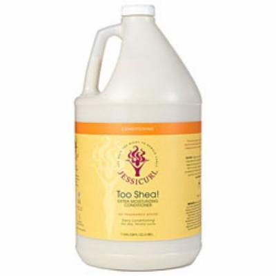 Jessicurl Too Shea! Extra Moisturizing Conditioner, No Fragrance, Gallon.