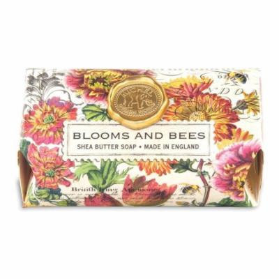 Michel Design Works Blooms and Bees Large Bath Soap Bar