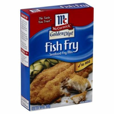 Golden Dipt Fry Mix, Seafood, Fish Fry, 10 OZ (Pack of 1)