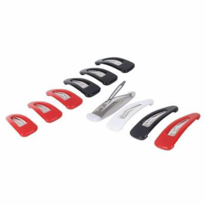 Lady Metal DIY Hairstyle Bendy Snap Hair Clips Hairpin 5cm Length 10pcs
