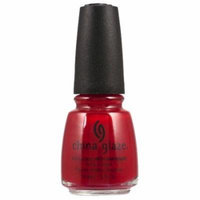 (3 Pack) CHINA GLAZE Nail Lacquer with Nail Hardner - Paint The town Red