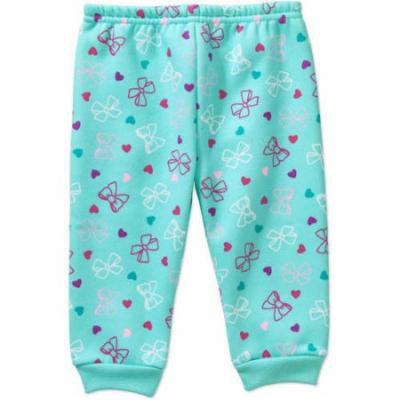 Garanimals Newborn Baby Girls' Printed Fleece Pants