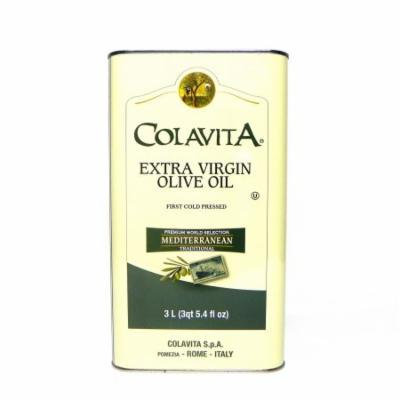 Colavita Traditional Mediterranean Extra Virgin Olive Oil, 3L Tin