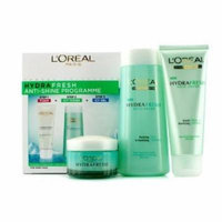 L'Oréal Paris Hydrafresh Anti-Shine Programme Icy Toner + Foam + Icy Gel