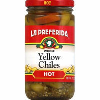 La Preferida Yellow Chiles, Whole, Hot