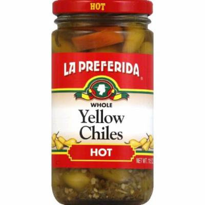 La Preferida Yellow Chiles, Whole, Hot