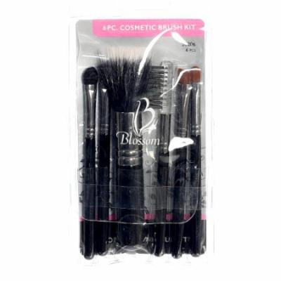 (3 Pack) Blossom 6 Piece Cosmetic Brush Kit - Brush Kit 6pc.