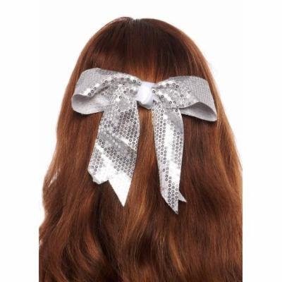 Greatlookz Stagedoor Sequins Hair Bow with Tails