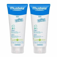 Mustela Bebe Range 2 in 1 Hair & Body Wash - 6.76 fl oz - 2 pk