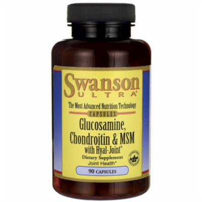 Swanson Glucosamine, Chondroitin & Msm with Hyal 90 Caps