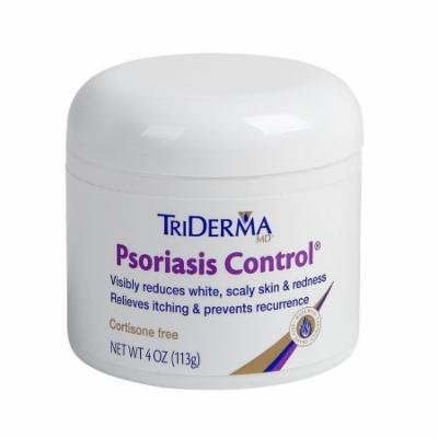 TriDerma® Psoriasis Control® Cream Helps Reduce Redness & Itchy Scaly Skin (4 oz jar)
