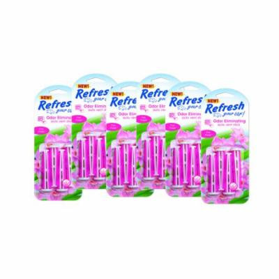 6-Pack Refresh Vent Stick Pink Petals