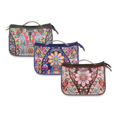 Oilily Travel Folded Cosmetic Bag Brown - Oilily Ladies Cosmetic Bags