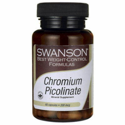 Swanson Chromium Picolinate 200 mcg 60 Caps