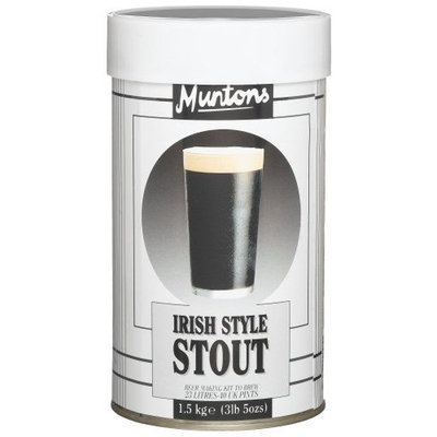 Muntons Irish Style Stout Beer Making Kit, 53-Ounce Can
