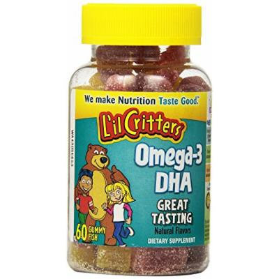 Lil Critters Omega-3 DHA, 60 Count